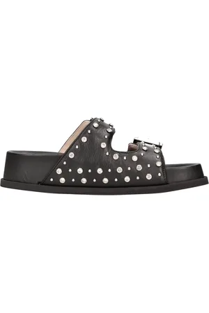 Nº21 Sko, Dame, Sort, 41 EU, Læder, Sandal Sort