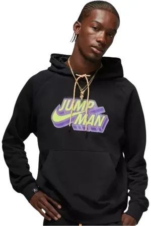 Nike Sweathshirts & Hoodies, Herre, Sort, 2XL, Polyester, Hættetrøje med polyesterblanding