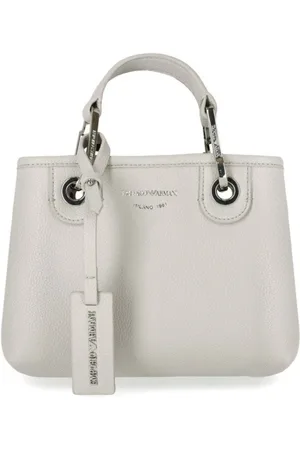 Emporio Armani Taske, Dame, Grå, ONE SIZE, Uld, MyEA Perla Tabacco Mini Shopping Taske