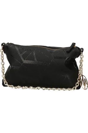 Armani Exchange Taske, Dame, Sort, ONE SIZE, Uld, Elegant Sort Skuldertaske