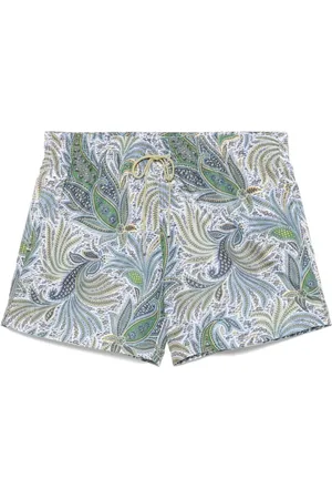 Etro Badetøj, Herre, Blå, 2XL, Polyester, Blå Polyester Sammensætning Moderne Skjorte