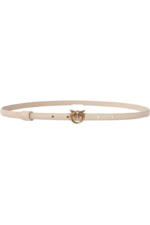 Pinko Tilbehør, Dame, , S, Læder, Love Berry Læderbælte