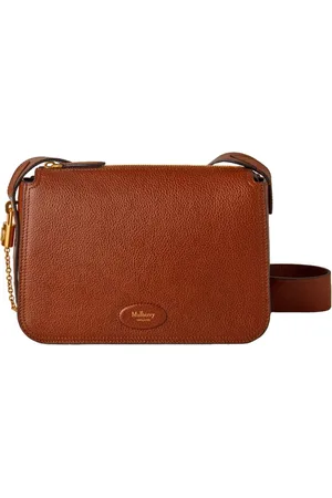 MULBERRY Taske, Dame, Brun, ONE SIZE, Læder, Billie Oak Læder Crossbody Taske