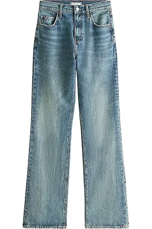 Tommy Hilfiger Jeans, Dame, Blå, W30 L32, Afslappet Bootcut Jeans