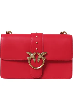 Pinko Taske, Dame, Rød, ONE SIZE, Uld, Klassisk Love Taske