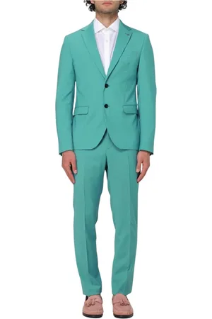 Manuel Ritz Jakkesæt, Herre, Grøn, S, Grøn SlimFit Suit
