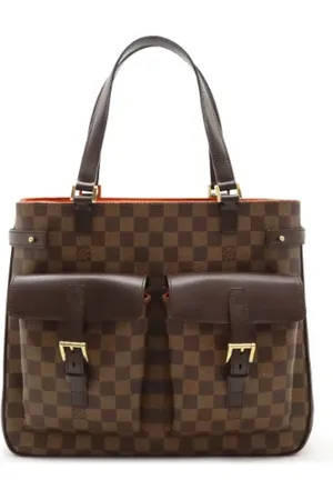 LOUIS VUITTON Pre-owned, Dame, Brun, ONE SIZE, Tyl, Pre-owned canvas tasker