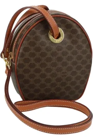 Céline Pre-owned, Dame, Brun, ONE SIZE, Uld, Pre-owned Laeder celine-tasker
