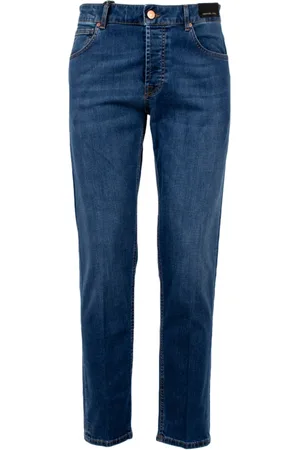 MICHAEL COAL Jeans, Herre, Blå, W31, Capri Jeans Mc-David Stil