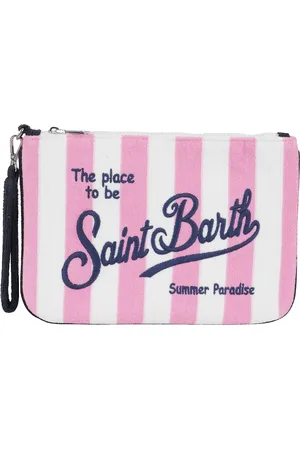 MC2 SAINT BARTH Taske, Dame, Hvid, ONE SIZE, Bomuld, Clutches