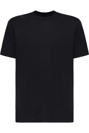 Giuliano Galiano Top, Herre, Blå, L, Bomuld, Blå Bomuld T-shirts og Polos
