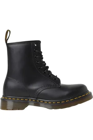Dr. Martens Sko, Dame, Sort, 40 EU, Læder, Klassiske Sorte Læderstøvler