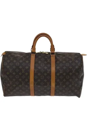 LOUIS VUITTON Pre-owned, unisex, Brun, ONE SIZE, Tyl, Pre-owned canvas tasker