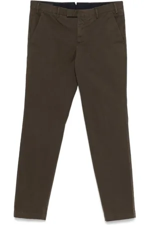 PT Torino Bukser, Herre, Brun, 2XL, Bomuld, Brun Elegante Bukser