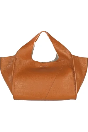 Gianni chiarini Taske, Dame, Brun, ONE SIZE, Læder, Euforia Læderhåndtaske med Aftagelig Rem