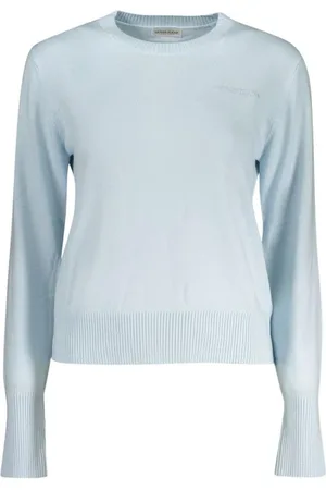 Guess Strik, Dame, Blå, M, Polyester, Lysblå Sweater Kvinder Komfort Stil