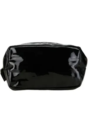 Saint Laurent Pre-owned, Dame, Sort, ONE SIZE, Tyl, Pre-owned Stof pouches