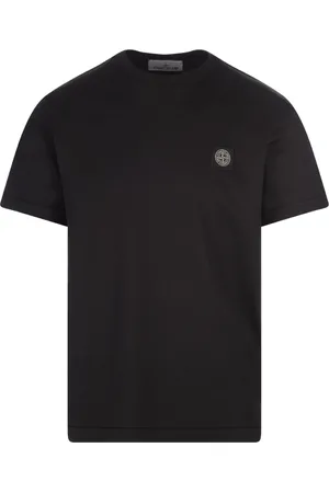 Stone Island Top, Herre, Sort, XL, Bomuld, Sort Bomuld Herremode