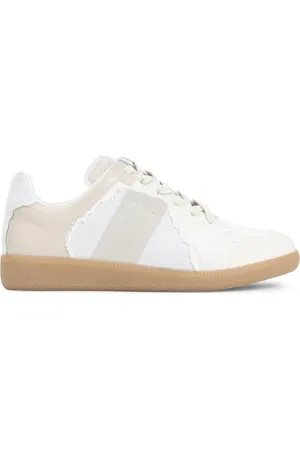 Maison Margiela Sko, Herre, Hvid, 41 EU, Grå Sneakers Aw24
