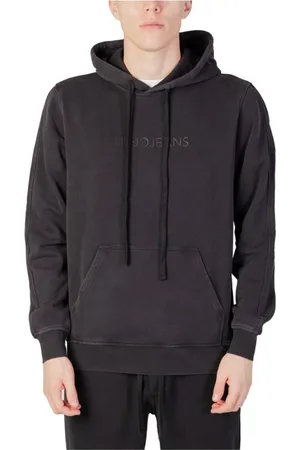 Liu Jo Sweathshirts & Hoodies, Herre, Sort, XS, Bomuld, Sort hættetrøje i bomuld