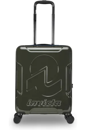 Invicta Kuffert, Herre, Grøn, ONE SIZE, Army Trolley med USB-port