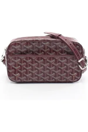 GOYARD Pre-owned, Dame, Brun, ONE SIZE, Uld, Pre-owned Canvas crossbody-tasker