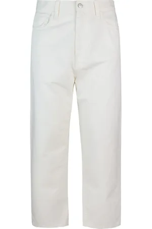Carhartt Bukser, Herre, Hvid, W29, Bomuld, Hvide løse tapered bukser