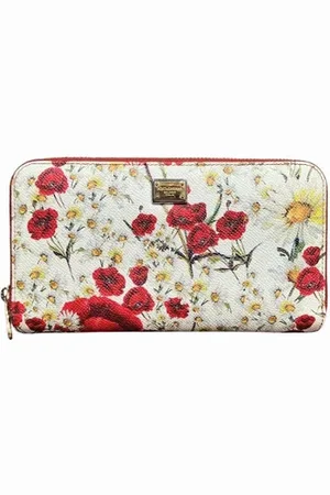 Dolce & Gabbana Pre-owned, Dame, Flerfarvet, ONE SIZE, Tyl, Pre-owned Laeder punge