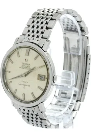 Omega Pre-owned, Dame, Grå, ONE SIZE, Pre-owned Rustfrit stal watches