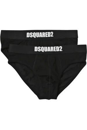 Dsquared2 Undertøj, Herre, Sort, S, Bomuld, Komfort Bomuld Briefs 2Pack