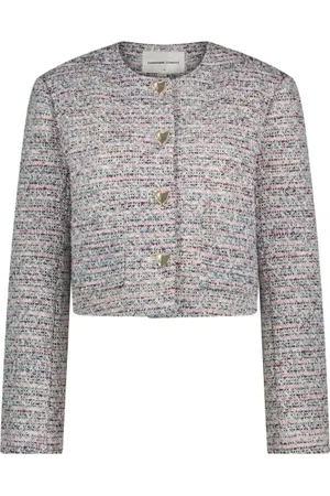 Fabienne Chapot Jakke, Dame, Flerfarvet, XL, Polyester, Davis Blazer