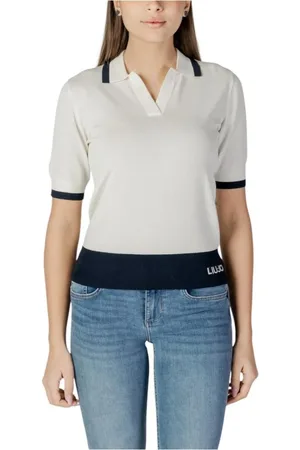 Liu Jo Top, Dame, Hvid, XL, Hvid Viskose Sweatshirt