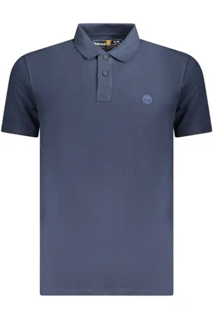 Timberland Top, Herre, Blå, XL, Bomuld, Blå Bomuld Herre Polo Skjorte