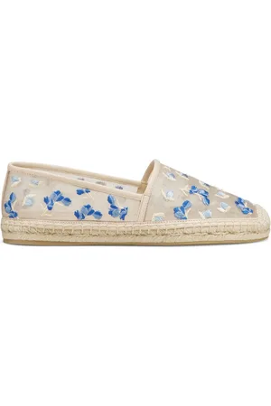 Stuart Weitzman Sko, Dame, Flerfarvet, 38 EU, Jute, Bareitall Espadrille