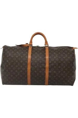 LOUIS VUITTON Pre-owned, Dame, Brun, ONE SIZE, Tyl, Pre-owned canvas tasker