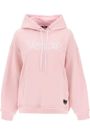 VERSACE Sweathshirts & Hoodies, Dame, Lyserød, M, Hættetrøje Sweatshirt