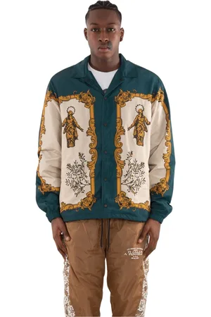 Pleasures Jakke, Herre, Grøn, M, Grøn Lorenzo Coach Jacket