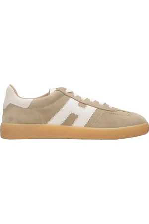 Hogan Sko, Herre, , 42 EU, Læder, Sneakers i ruskind med ikonisk H