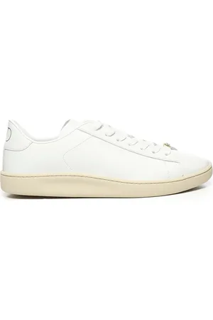 VALENTINO GARAVANI Sko, Herre, Hvid, 43 EU, Hvide Sneakers med Aftageligt Tilbehør