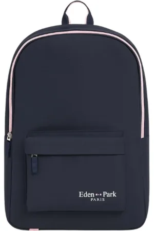 Eden Park Taske, Herre, Blå, ONE SIZE, Canvas logo rygsæk - Blå model