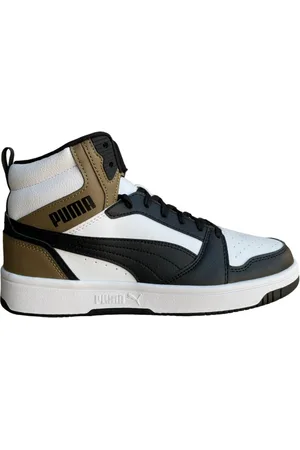 PUMA Sko, Herre, Flerfarvet, 39 EU, Uld, Retro-inspireret basketball sneaker