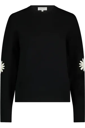 Fabienne Chapot Strik, Dame, Sort, S, Biba Pullover