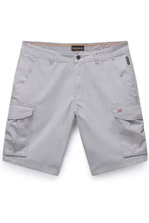 Napapijri Shorts, Herre, Grå, W31, Bomuld, Cargo Bermuda Shorts Trendy Design
