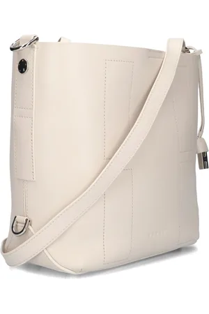 Hogan Taske, Dame, , ONE SIZE, Uld, Creme Læder Skuldertaske Hobo Stil
