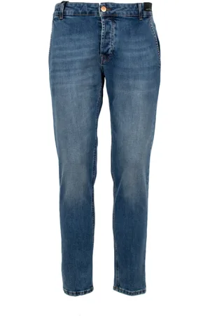 MICHAEL COAL Jeans, Herre, Blå, W34, America Capri Jeans