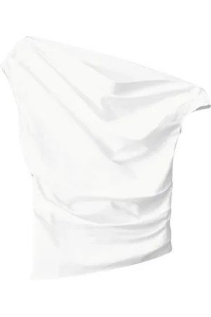Staud Top, Dame, Hvid, S, Bomuld, Elegant Phare Top