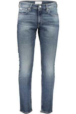 Calvin Klein Jeans, Herre, Blå, W29 L32, Bomuld, Blå Bomuld Jeans & Bukser