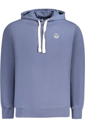 North Sails Sweathshirts & Hoodies, Herre, Blå, 3XL, Bomuld, Blå Bomuldssweater