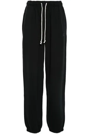 New Balance Bukser, Dame, Sort, XS, Bomuld, Sort Bomulds Jersey Elastiske Bukser