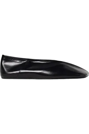 Jil Sander Sko, Dame, Sort, 40 EU, Minimalist Sorte Balletflats